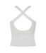 Débardeur Motif/style Uni Femme Crème USA Pro-2