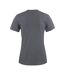 Womens/ladies Heavy T-shirt Steel Grey Printer-3