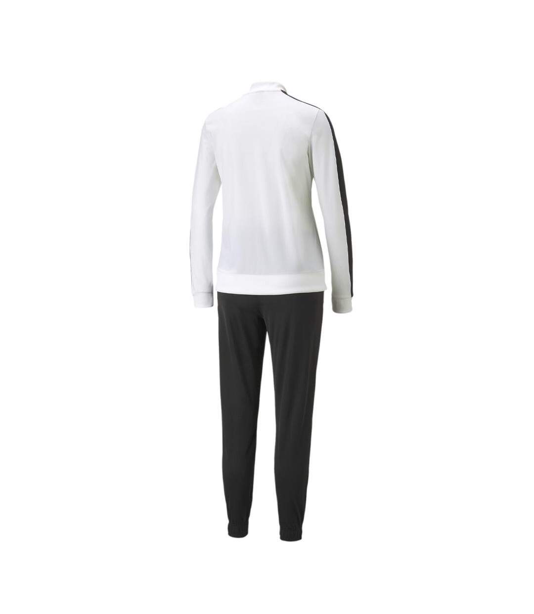Survêtement blanc/noir femme puma baseball - l-2