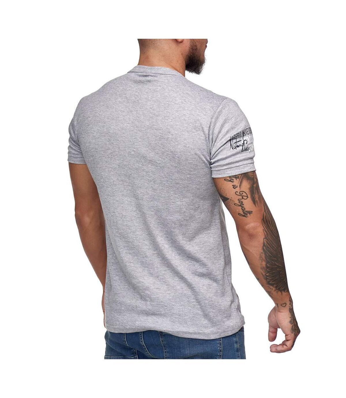T-shirt homme Monte Carlo T-shirt 3459 gris