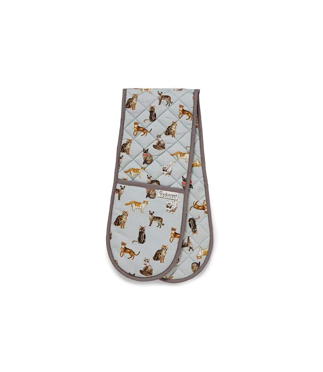 Curious cats double oven glove one size one colour Universal Textiles-1