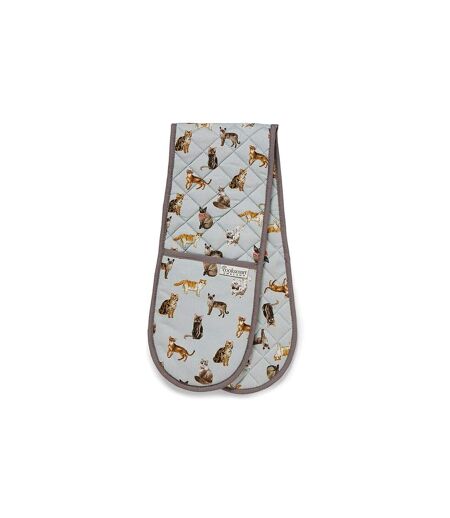 Curious cats double oven glove one size one colour Universal Textiles
