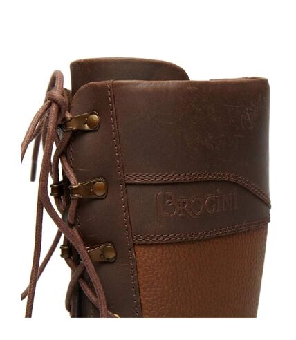 Bottes de campagne malito femme marron Brogini