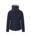 Womens/ladies Comfort Padded Jacket Navy Mountain Warehouse-2