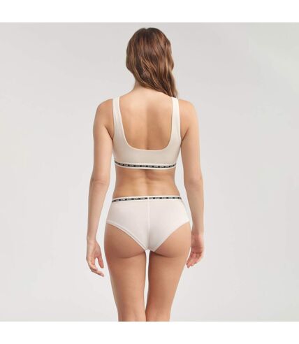 Shorty coton modal à ceinture contrastée Icons Seamless