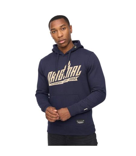 Sweat À Capuche Jampstead Homme Bleu Marine Crosshatch