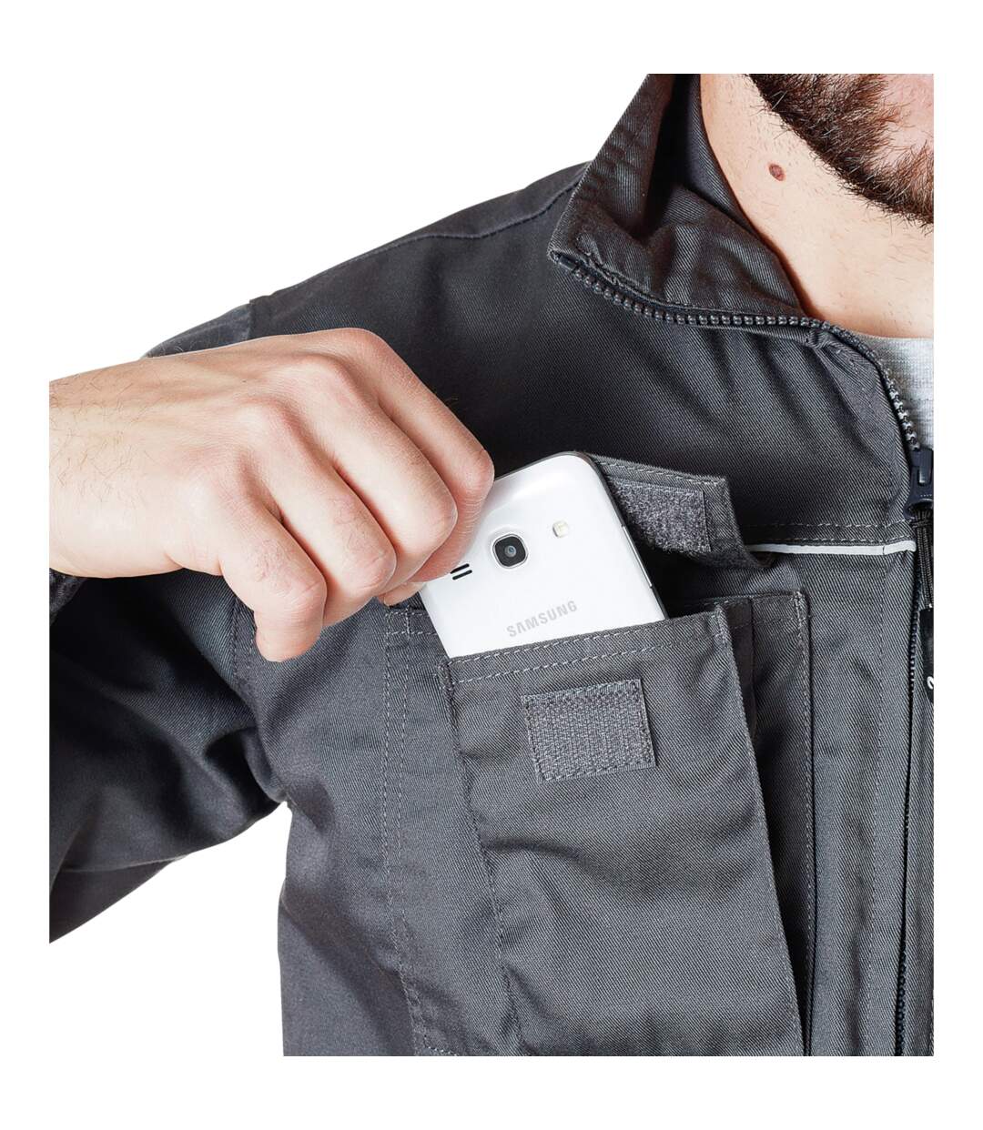 Veste de travail Classic Würth MODYF gris