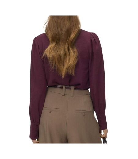 Blouse violette femme vero moda mesme