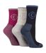 Country Pursuit - 3 Paires de Chaussettes Femme Randonnée Douces et Durables-1