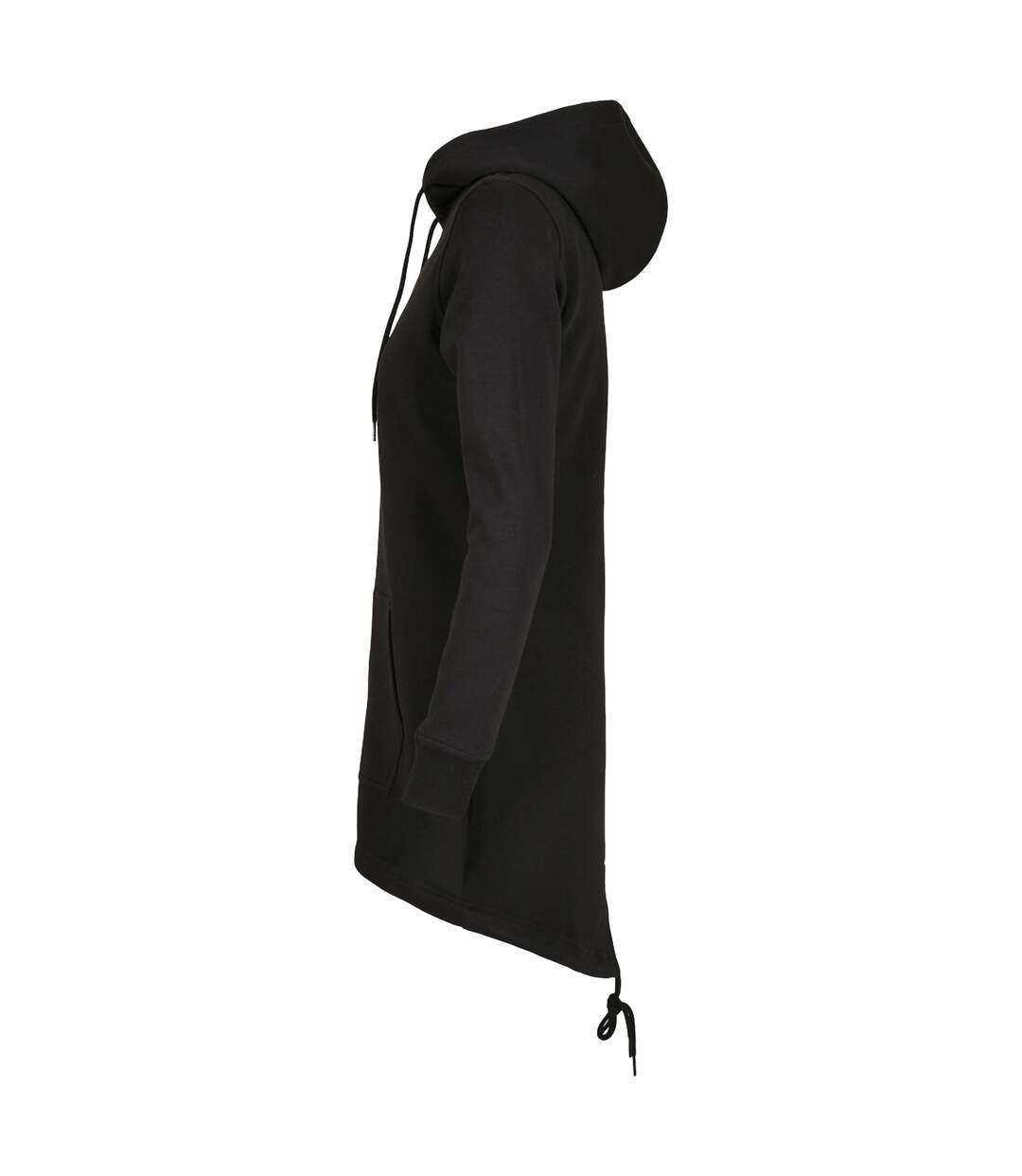 Parka Sweat Femme Noir Build Your Brand-3