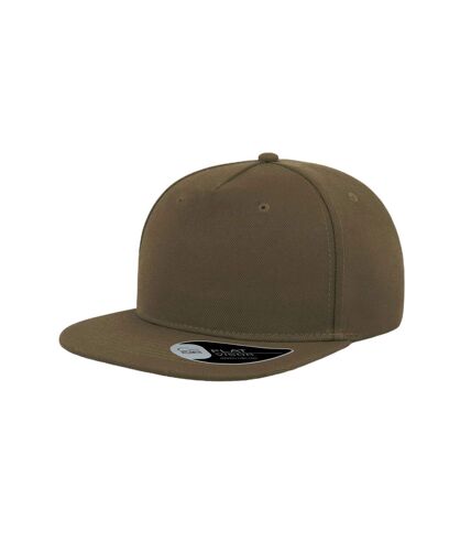 Casquette visière plate mixte olive Atlantis