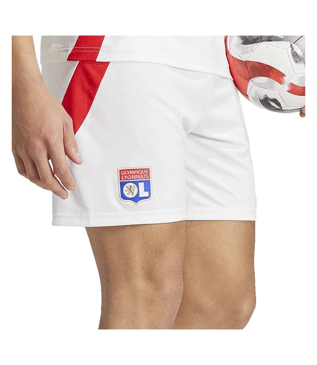 OL short réplica domicile homme adidas 24/25-1