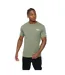Mens Simtanks T-shirt Olive Crosshatch-2