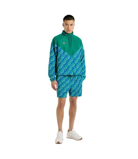 Mens printed swim shorts quetzal green Umbro