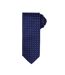 Cravate À Pois Homme Taille Unique Bleu Marine Blanc Premier-1
