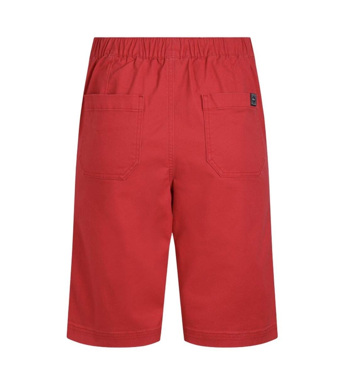 Womens/ladies kinnie flat fronted shorts crimson Weird Fish-2