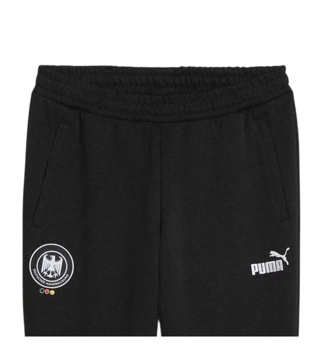 Mens Archive Jogging Bottoms Black White Puma-3