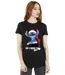 Disney Femmes/Les femmes Lilo & Stitch Just How Good - T-shirt boyfriend en coton (Noir) - UTBI30697-2