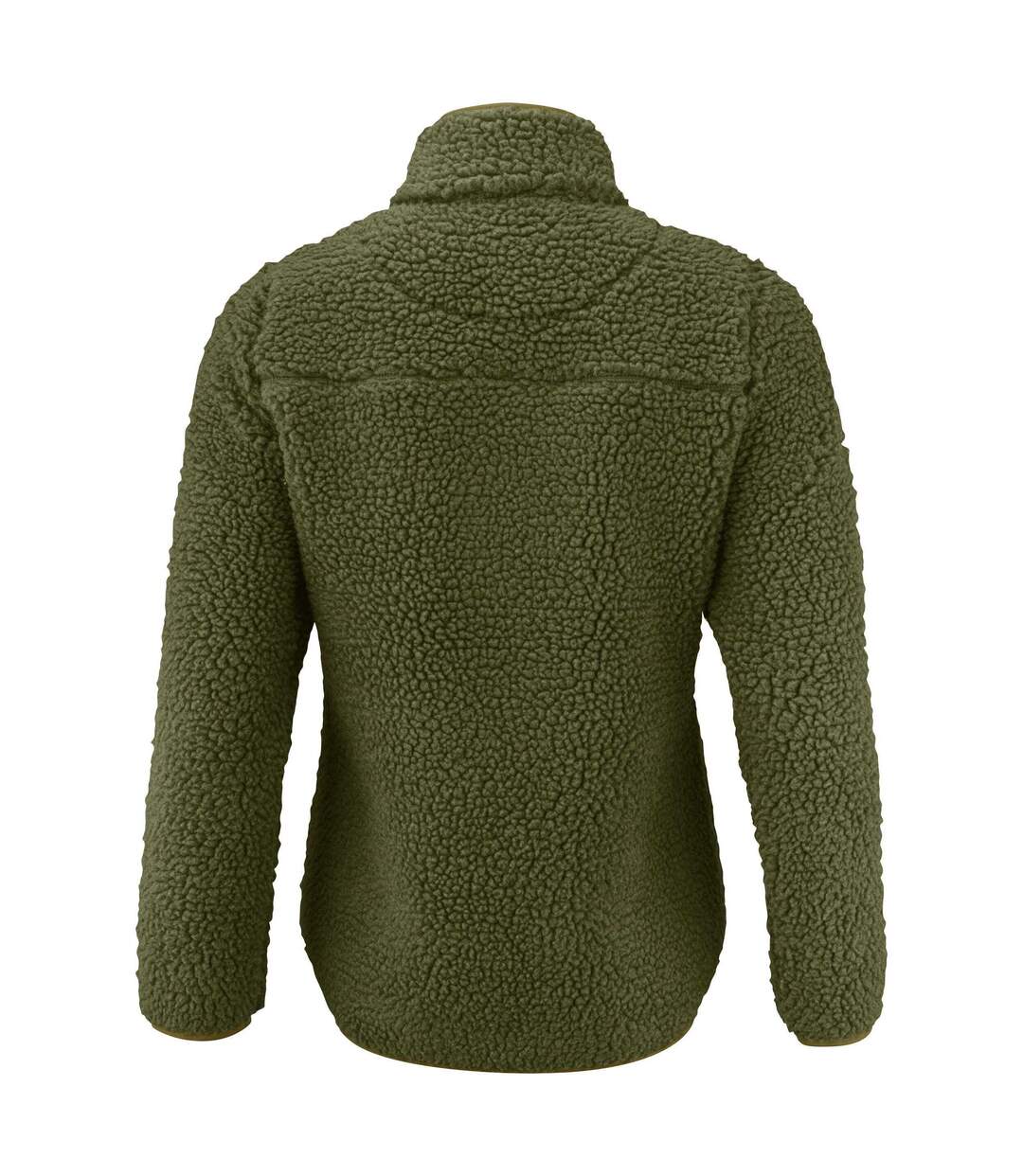 Veste Polaire Kingsley Femme Vert Kaki Foncé James Harvest-2
