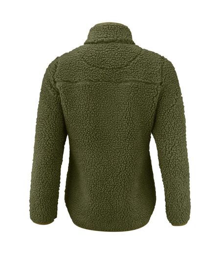 Veste Polaire Kingsley Femme Vert Kaki Foncé James Harvest