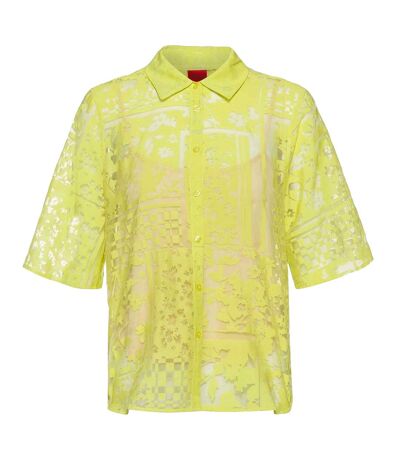 Blouse Erisia Femme Jaune Hugo