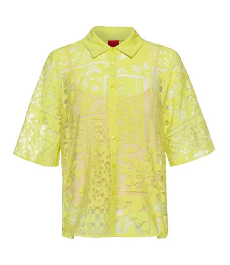 Blouse Erisia Femme Jaune Hugo