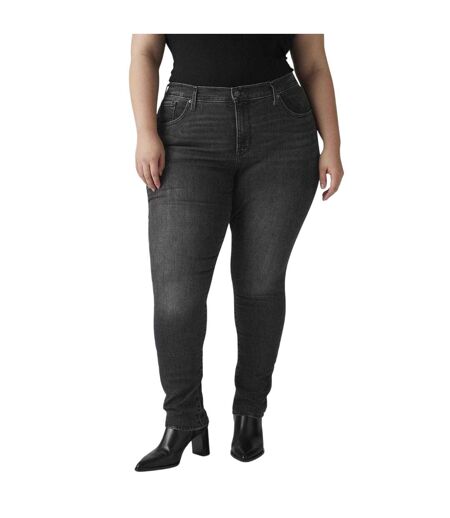 Womens/ladies 311 Plus Skinny Jeans Grey Levis