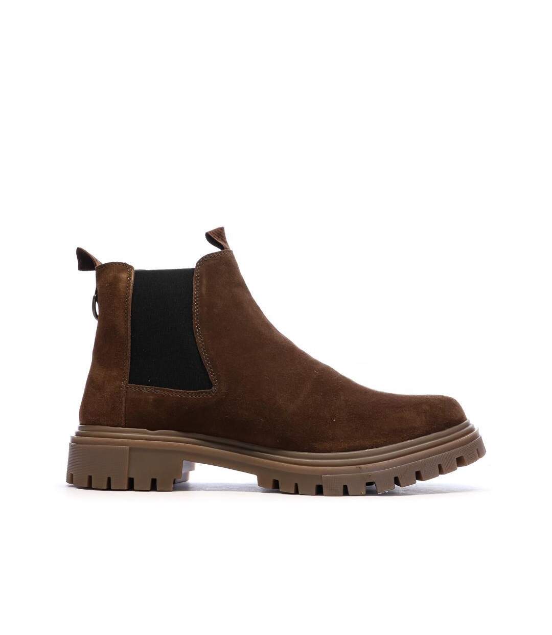 Bottines marron homme kaporal delsea-2