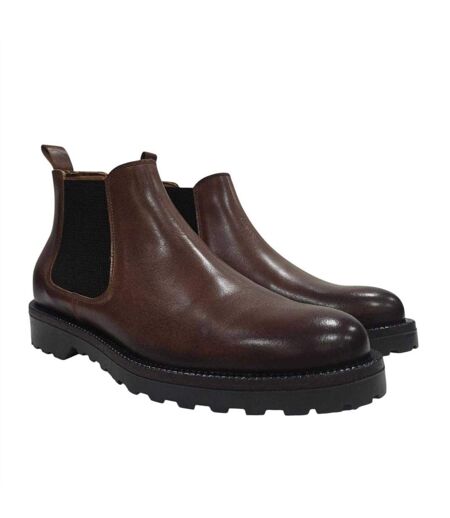 Bottines Chelsea Republic Homme Marron Clair Nicholas Deakins