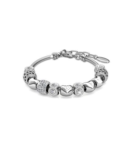 Bracelet Radiant Charm - Argenté et Cristal