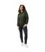 Unisex adult etosha recycled cotton lightweight sweatshirt khaki green Iqoniq-3