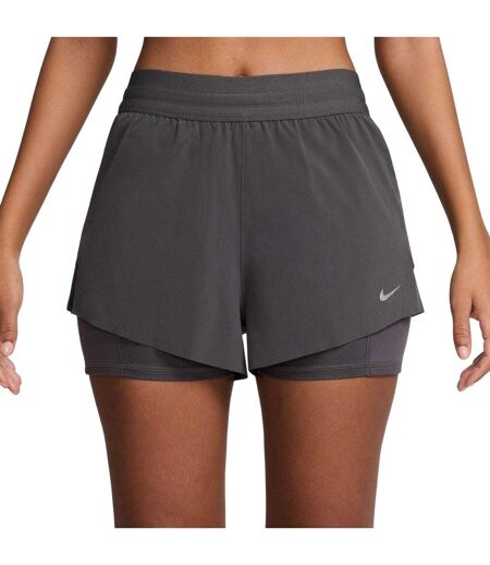 Short De Course Fit Swift Femme Gris Tonnerre Nike