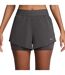 Short De Course Fit Swift Femme Gris Tonnerre Nike-1