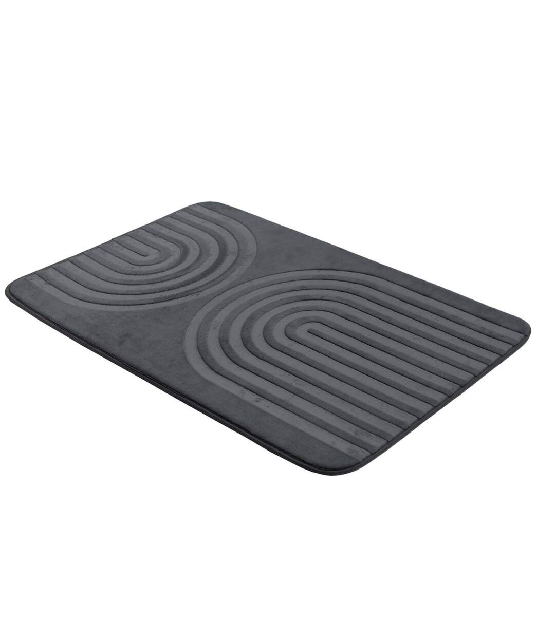 Tapis de Bain Microfibre Allure 45x75cm Anthracite-2
