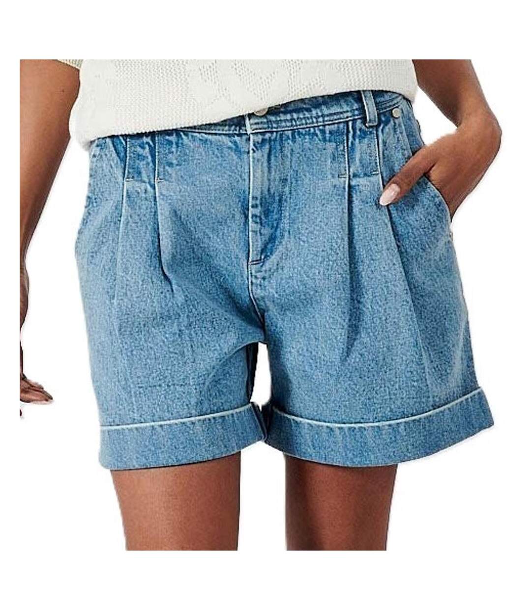 Short bleu femme kaporal vrise-1