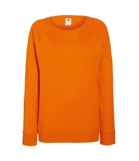 Fruit of the Loom - Sweatshirt à manches raglan - Femme (Orange) - UTBC2656
