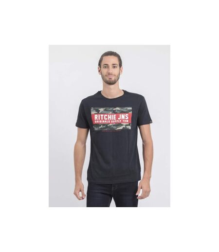 T-shirt col rond pur coton JARDIN