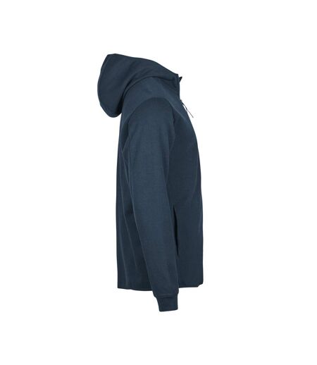 Mens Full Zip Athletic Hoodie Ink Blue Tee Jays