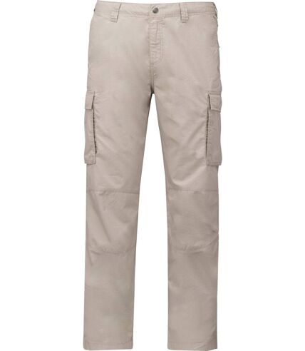 Pantalon léger multipoches pour homme - K745 - beige