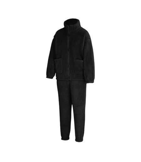 Ensemble De Vêtements De Détente Femme Noir Miso