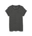 T-Shirt rayure noir femme vero moda brianna 10291353-1