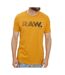 T-shirt Jaune Homme G-Star Raw D22776 - L