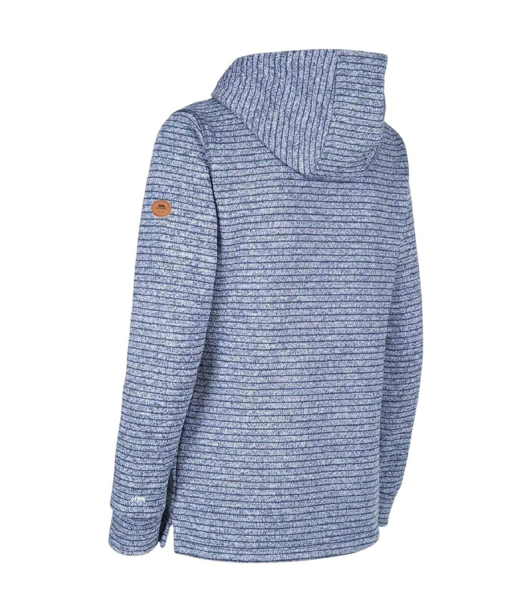 Veste Chinée À Capuche Motif/style À Rayures Kari Femme Bleu Marine À Rayures Trespass-3