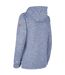 Veste Chinée À Capuche Motif/style À Rayures Kari Femme Bleu Marine À Rayures Trespass-3