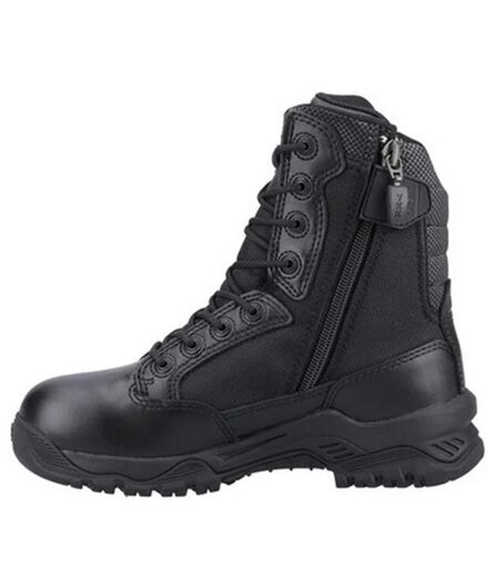 Mens Strike Force 8.0 Leather Uniform Boots Black Magnum
