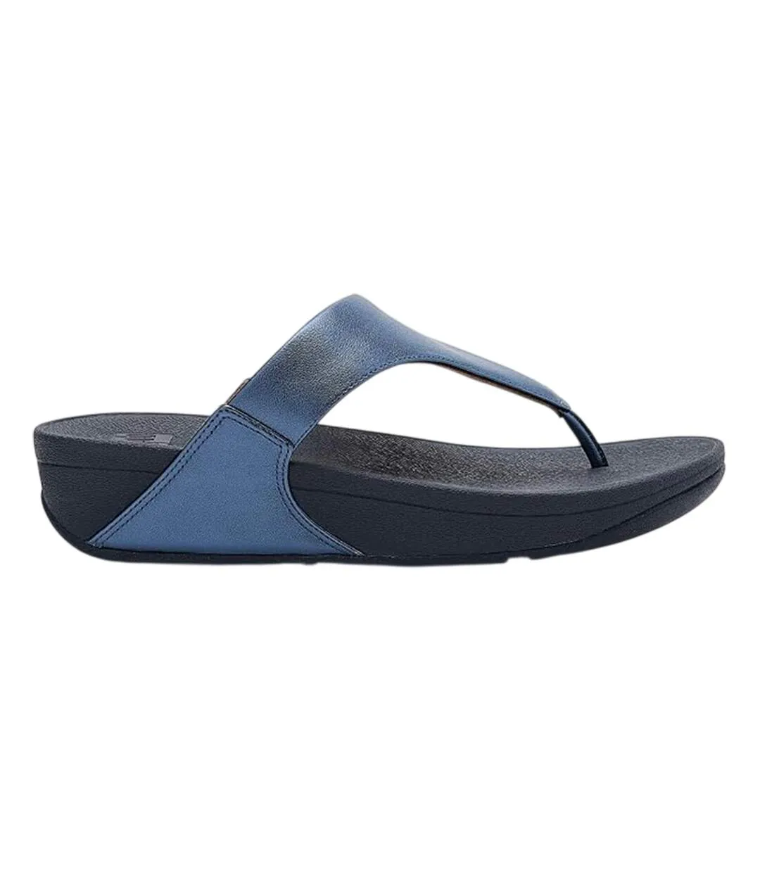 Sandales Femme Bleu Cosmique Métallisé FitFlop-1