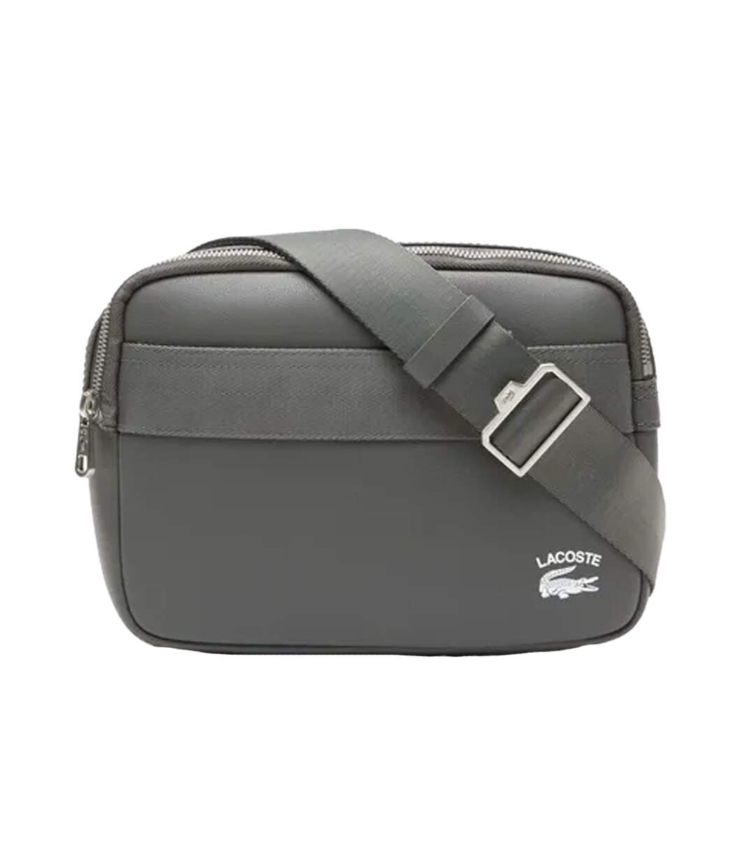 Sac reporter pactice taille unique gris Lacoste-1