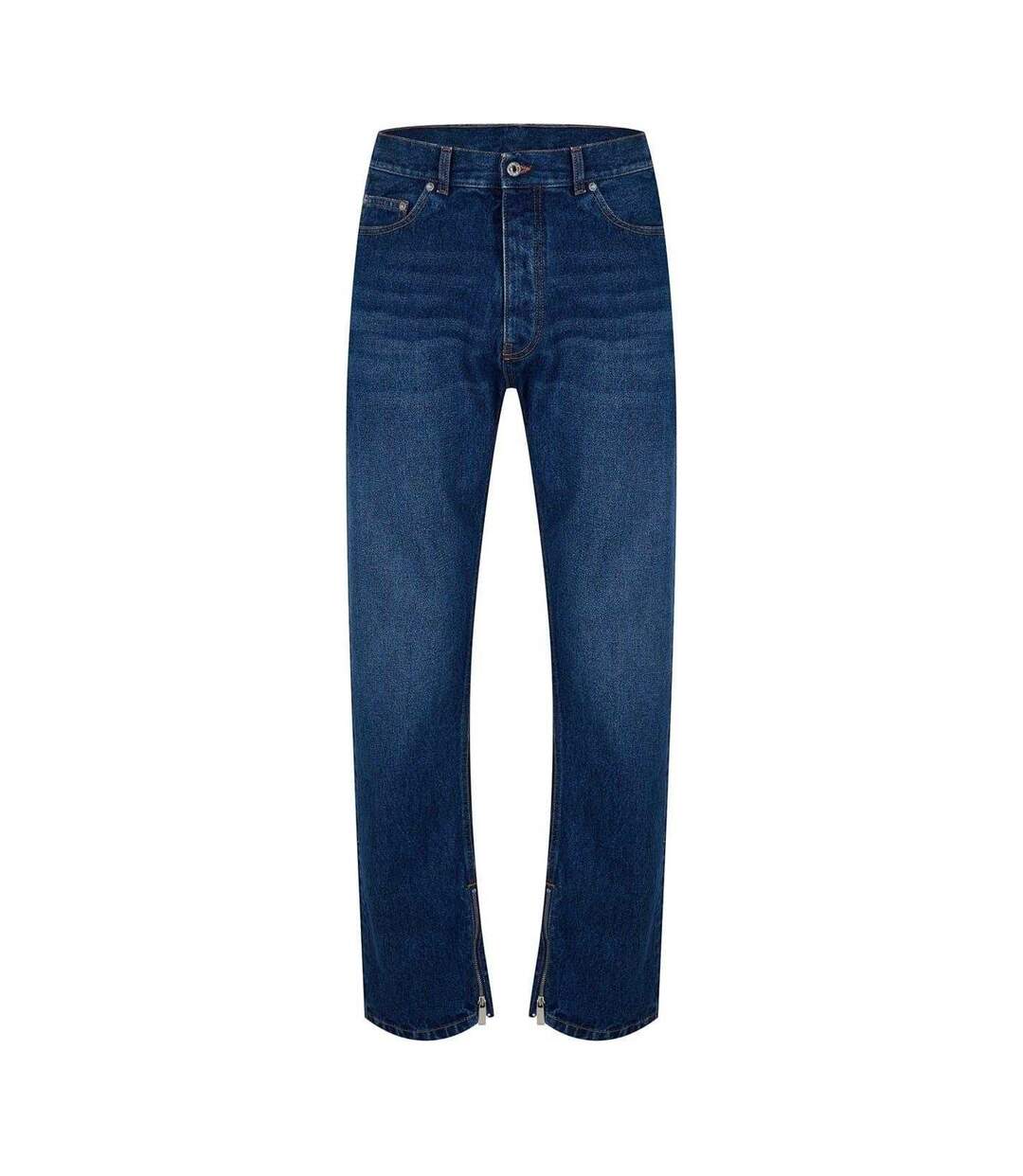 Jean Homme Bleu Off White-2