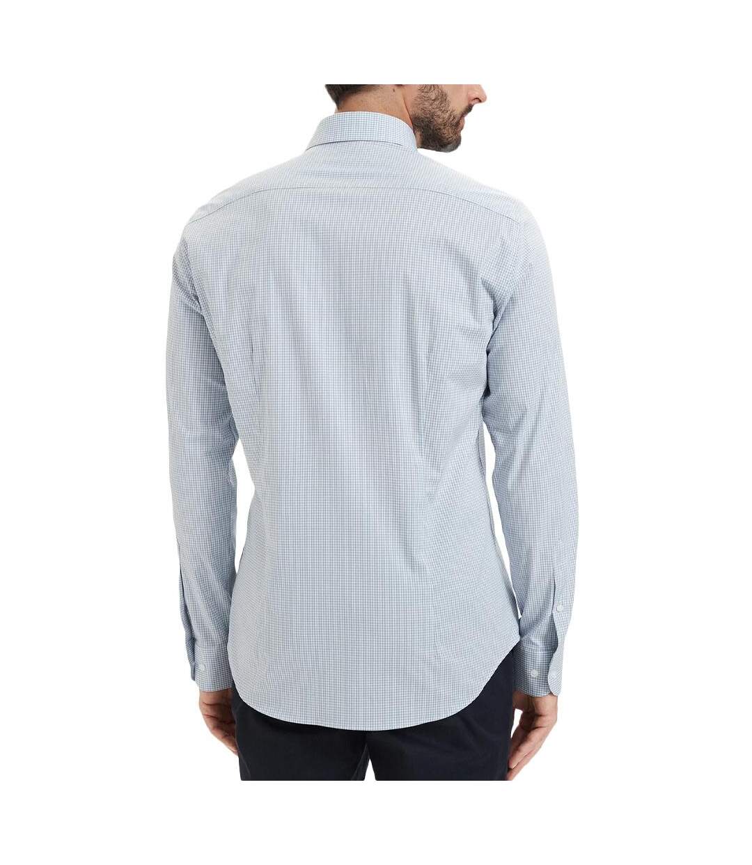 Chemise bleu homme tommy hilfiger cl mini-2