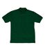 Polo À Manches Courtes  Pour Femme Vert Bouteille SG-3
